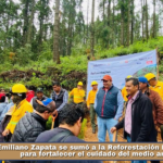 Emiliano Zapata se sumó a la Reforestación Nacional 2026 para fortalecer el cuidado del medio ambiente.