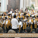 Ayuntamiento de Tlaxcala fortalece la cultura con Temporada de Conciertos Corales de Verano en la capital.