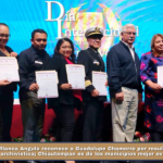Blanca Angulo reconoce a Guadalupe Chamorro por resultados en materia archivística; Chiautempan es de los municipios mejor evaluados del país.
