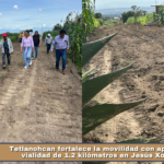 Tetlanohcan fortalece la movilidad con apertura de vialidad de 1.2 kilómetros en Jesús Xolalpan.