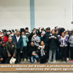 Respalda Gobierno del Estado a productores de durazno con indemnizaciones del seguro agrícola.