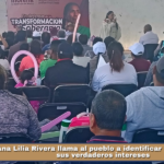 Ana Lilia Rivera llama al pueblo a identificar dónde están sus verdaderos intereses.
