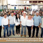 Ana Lilia Rivera convoca a fortalecer la Revolución de las Conciencias desde los principios de Morena.