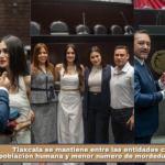 Diputada Mariana Jiménez recibe a delegación guatemalteca en la Cámara de Diputados.
