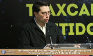 “Informar no es una prerrogativa, es una obligación de los funcionarios públicos”: Antonio Martínez.