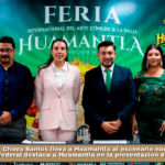Chava Santos lleva a Huamantla al escenario nacional; Sectur federal destaca a Huamantla en la presentación de su feria 2026.