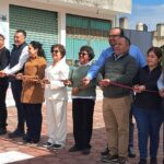 Apizaco entrega obra de pavimentación en la calle Claveles de Loma Florida.