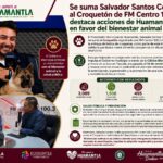 Se suma Salvador Santos Cedillo al Croquetón de FM Centro 100.3; destaca acciones de Huamantla en favor del bienestar animal.