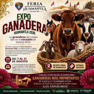 Invita Salvador Santos a disfrutar de la Expo Ganadera Huamantla 2026, orgullo del campo y las tradiciones.