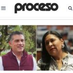 Medio nacional coloca a Ana Lilia Rivera y Alfonso Sánchez como punteros de Morena en Tlaxcala.