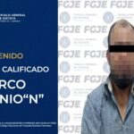 FGJE aprehende a probable responsable de homicidio mediante operativo de inteligencia.