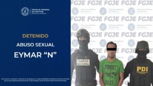 FGJE detiene a un hombre por presunto delito de abuso sexual.
