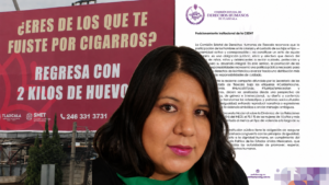 Campaña de Secretaría de las Mujeres desata polémica; Gobierno defiende estrategia, activista exige retiro y CEDH se suma a críticas.