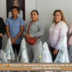 ⚽🏆Texoloc reconoce a ganadores de la Comisión de Fútbol de Barrios