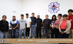 🎨💻Zacatelco inaugura curso de Dibujo Publicitario en Photoshop para jóvenes