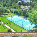 Ayuntamiento de Tlaxcala impulsa el rescate de espacios públicos en la Unidad Habitacional IV Señorío.