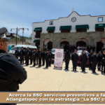 Acerca la SSC servicios preventivos a familias de Atlangatepec con la estrategia «La SSC cerca de ti».