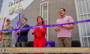 Con respaldo del Gobierno Del Estado, Totolac inaugura su moderno centro de control y comando (C2) para fortalecer la seguridad del municipio.