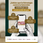 Gobierno Municipal de Huamantla se suma a la campaña nacional de prevención contra la extorsión.