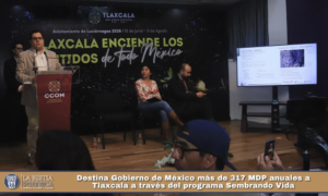 Destina Gobierno de México más de 317 MDP anuales a Tlaxcala a través del programa Sembrando Vida.