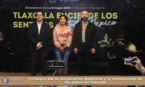 Fortalece SIA la restauración ambiental y la conservación de los suelos en Tlaxcala.
