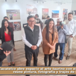 Zacatelco abre espacio al arte taurino con exposición que reúne pintura, fotografía y trajes de luces.