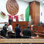 Aprueba Congreso la segunda etapa de los dictámenes de las cuentas públicas municipales del ejercicio fiscal 2025.