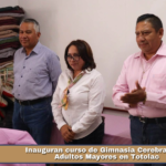 Inauguran curso de Gimnasia Cerebral para Adultos Mayores en Totolac.