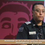 Aumentan de 12 a 18 los policías estatales bajo investigación en Tlaxcala.