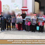 SEDIF respalda a Ixtenco con apoyos para enfrentar las bajas temperaturas.