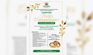 Lanza Tetlanohcan campaña de Bodas Comunitarias para octubre; estos son los costos y requisitos.
