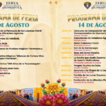 Huamantla se viste de tradición para vivir el día más esperado de la Feria Internacional del Arte Efímero y la Dalia 2026.