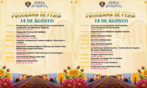 Huamantla se viste de tradición para vivir el día más esperado de la Feria Internacional del Arte Efímero y la Dalia 2026.