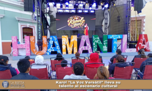 Karol “La Voz Versátil” lleva su talento al escenario cultural.