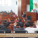 Avalan legisladores la tercera etapa de dictaminación de cuentas públicas del ejercicio fiscal 2025.