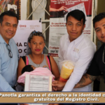Panotla garantiza el derecho a la identidad con servicios gratuitos del Registro Civil.