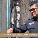 «La Presi en tu Puerta» acerca orientación para evitar ser víctima de extorsión.