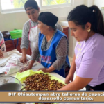 DIF Chiautempan abre talleres de capacitación y desarrollo comunitario.