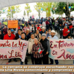 La cercanía se construye escuchando: reconocen en Ana Lilia Rivera conocimiento y compromiso con Tlaxcala.