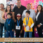 Con cupo lleno, concluye la primera etapa del Curso de Verano Explora Kids 2026 en Apizaco.