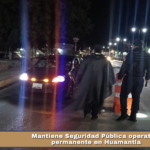 Mantiene Seguridad Pública operativo permanente en Huamantla.