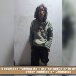Seguridad Pública de Totolac actúa ante alteración del orden público en Chimalpa.