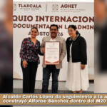 PRD Tlaxcala recibe reconocimiento por cumplimiento en materia archivística.