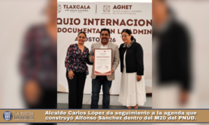 PRD Tlaxcala recibe reconocimiento por cumplimiento en materia archivística.