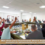 Más obras para Chiautempan; Blanca Angulo impulsa acciones de infraestructura en comunidades.