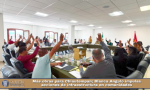 Más obras para Chiautempan; Blanca Angulo impulsa acciones de infraestructura en comunidades.