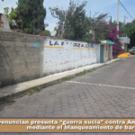 Denuncian presunta “guerra sucia” contra Ana Lilia Rivera mediante el blanqueamiento de bardas.