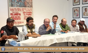 Este año, 21 toros participarán en la Huamantlada 2026.
