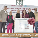63 familias acceden al Programa Estatal de Lavadoras para tu Vivienda gracias a la gestión de Alfonso Sánchez: CLS.
