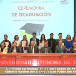 Culminan su formación 44 egresados de Psicología y Administración del Campus San Pablo del Monte UATx.